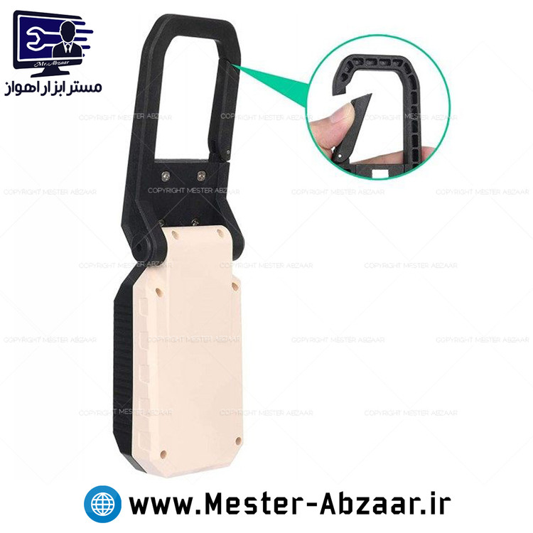 چراغ شارژی آهنربایی مگنتی پلیسی گیره ای مدل USB WORKING LAMP W599B