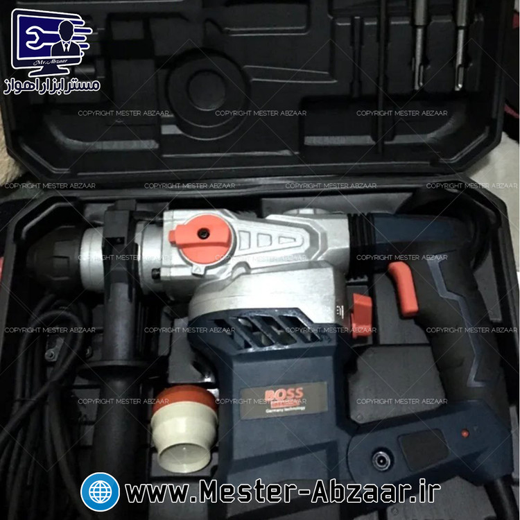 دریل تخریب بتن کن هفت کیلویی سه کاره باس مدل BS-32EG 7