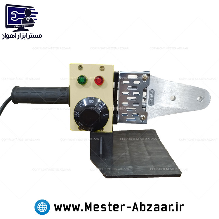 اتو لوله خانگی مانوال با کیف و لقمه 260 درجه مدل MANUAL 2710
