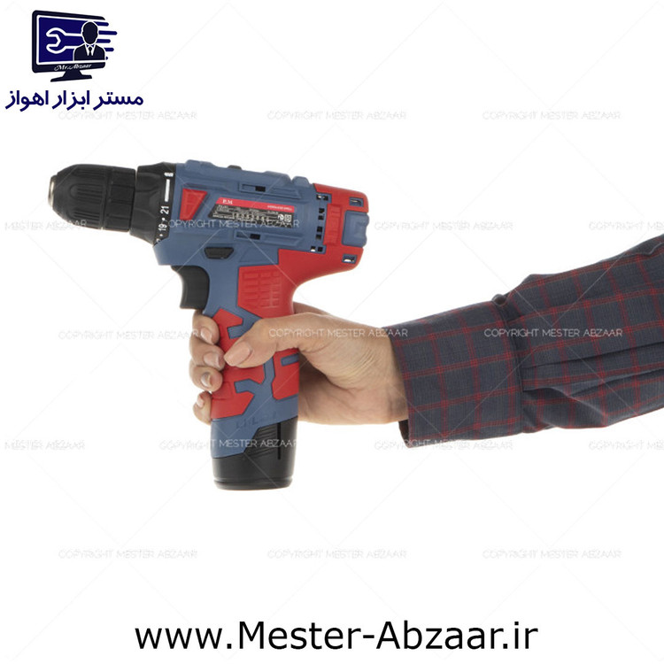 دریل پیچ گوشتی شارژی 12 ولت آنکور پی ام با گارانتی دو باتری کیف ابزار مدل ANCHOR P.M CE1