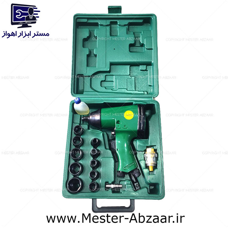 بکس بادی دوتال ادون با لوازم و کیف 1/2 یک دوم اینچ 6.3 بار مدل EDON DOTOOL RP7404
