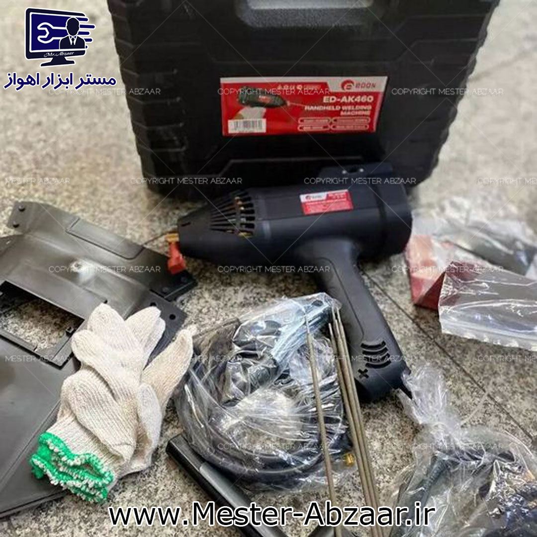 اینورتر تفنگی 460 آمپر ادون دریلی با کیف و ابزار کامل مدل EDON ED-AK460