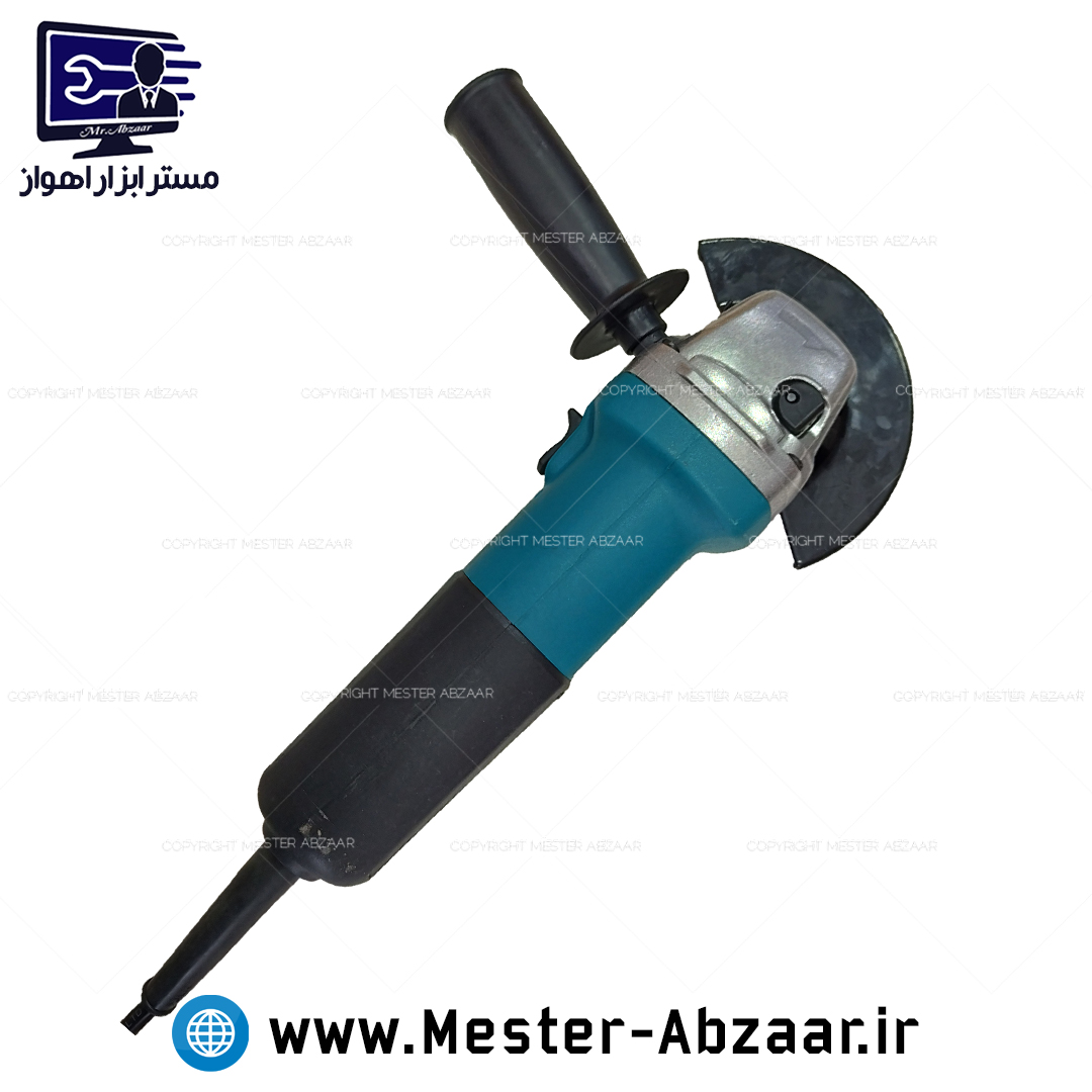 مینی فرز دسته کوتاه کلید بغل 125 میلی متری آنجل گریندر 840 وات مدل ANGEL GRINDER 9555HN