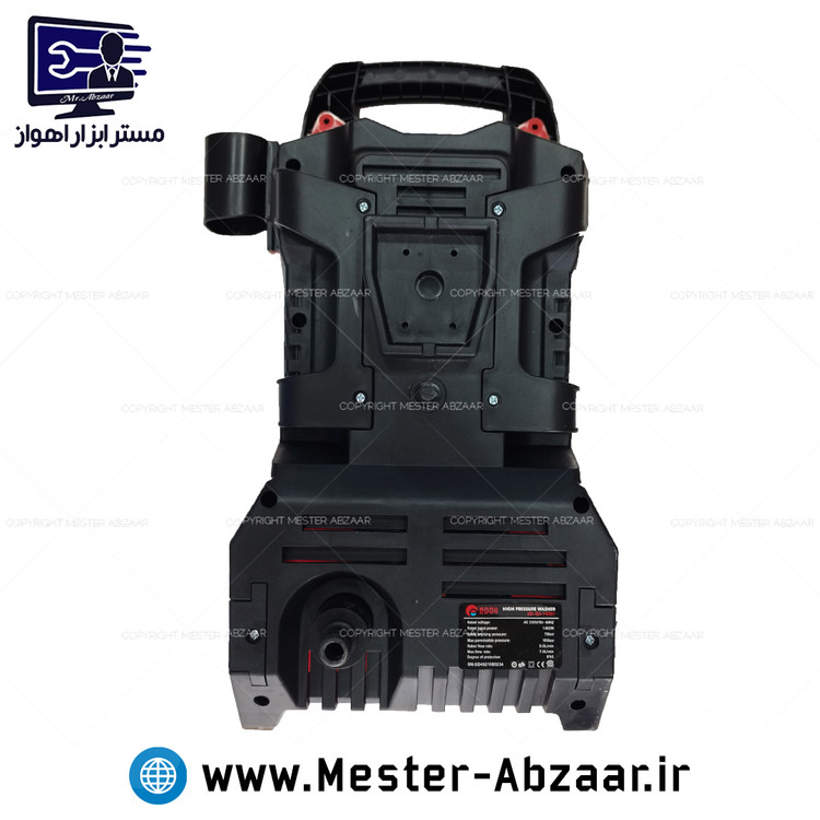 کارواش ایستاده دسته بلند زغالی 105 بار واقعی ادون مدل EDON ED-QJ-14001