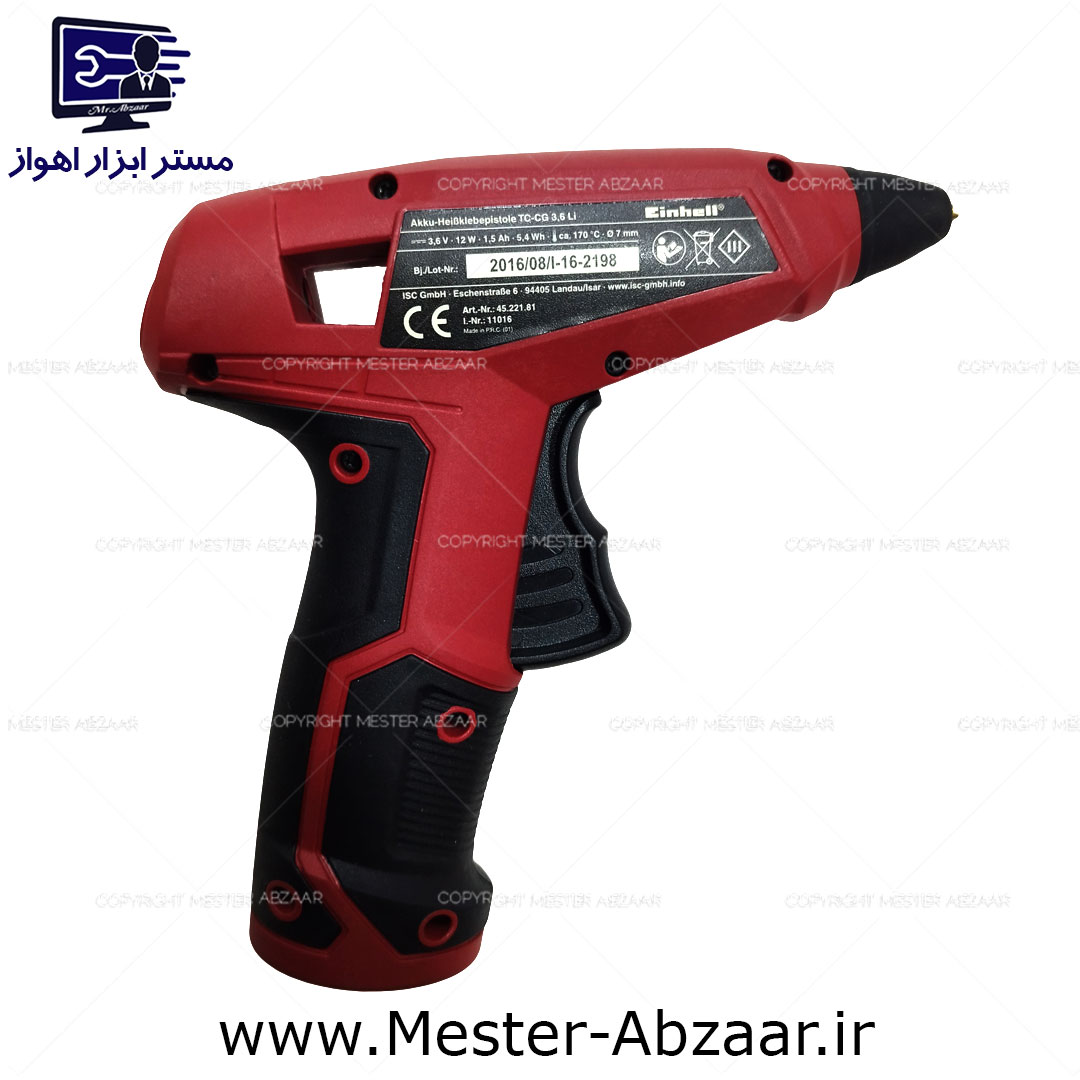 منگنه و چسب حرارتی شارژی اینهل 3.6 ولت مدل EINHELL TC-TK3.6LI