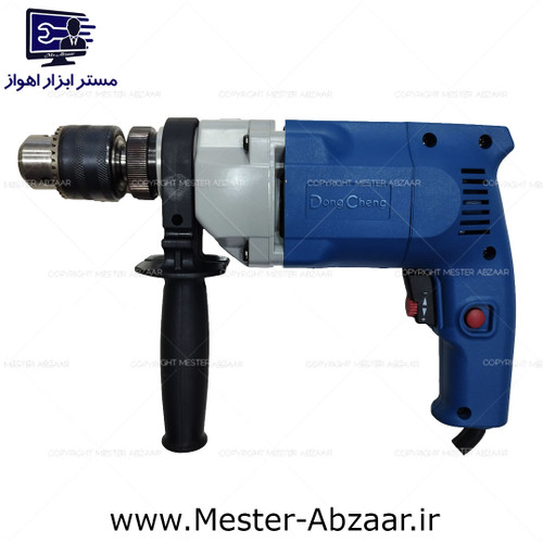 دریل برقی چکشی 13 میلی متری 500 وات دیمردار دانگ چنگ مدل DONG CHENG DZJ03-13