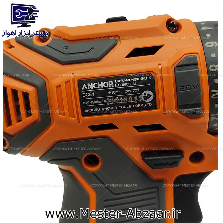 دریل پیچ گوشتی شارژی 20 ولت با گارانتی آنکور PM مدل ANCHOR DCE1