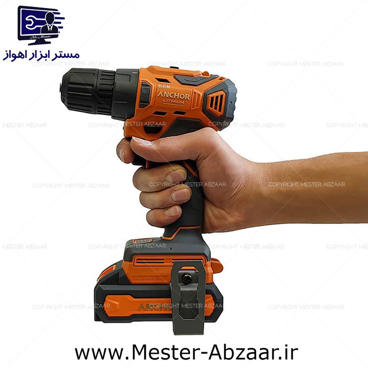دریل پیچ گوشتی شارژی 20 ولت با گارانتی آنکور PM مدل ANCHOR DCE1