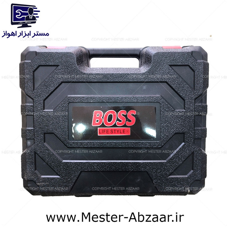 کارواش سمپاش شارژی 88 ولت باس دو باتری با لوازم مدل BOSS 88VF