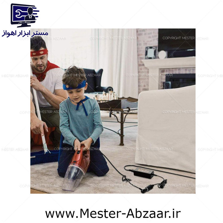 مبدل تبدیل برق شهری 220 به 12 ولت فندکی باتری ماشین مدل TRANS 220TO12