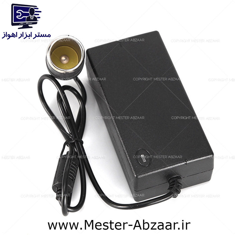 مبدل تبدیل برق شهری 220 به 12 ولت فندکی باتری ماشین مدل TRANS 220TO12