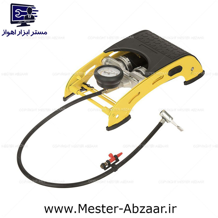 تلمبه پایی پمپ باد دو سیلندر کنزاکس پدالی مدل KENZAX KFP-102