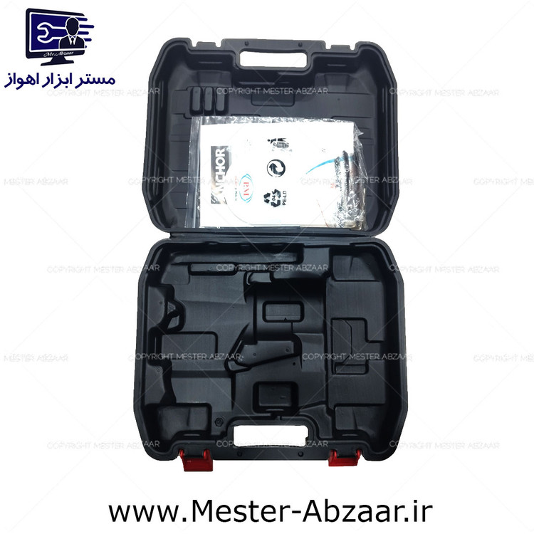 اره عمودبر 850 وات لیزری دیمردار گیربکسی با گارانتی و کیف لوازم آنکور pm anchor js.6