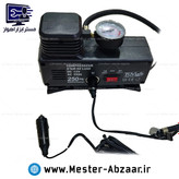 پمپ باد فندکی و برقی دو کاره تک سیلندر خودرو کمپرسور تاو TUV GS 6801