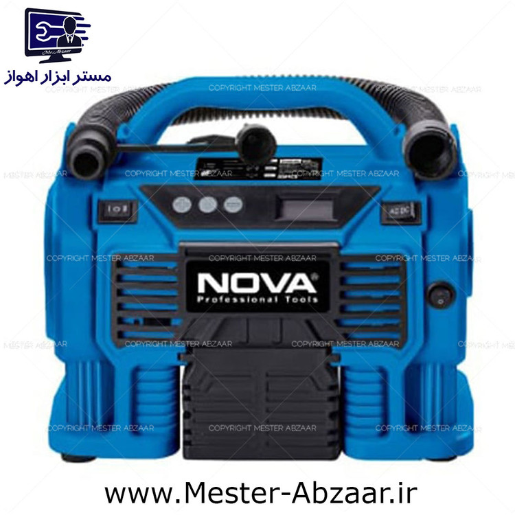 پمپ باد برقی فندکی چند کاره نوا کمپرسور بلوور مدل nova NTA-9161 نووا
