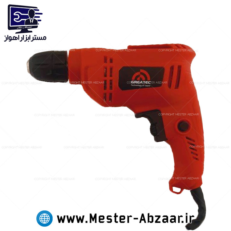دریل برقی سه نظام 10 اتومات گریتک GREATEC مدل GTED80001
