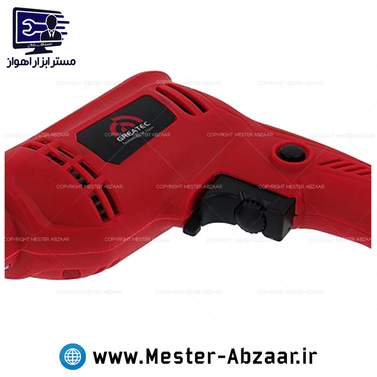 دریل برقی سه نظام 10 اتومات گریتک GREATEC مدل GTED80001