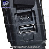 چراغ قوه چند کاره پلیسی شارژی مدل ال ای دی ترک LED TORCH