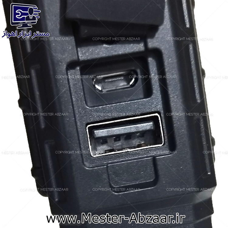 چراغ قوه چند کاره پلیسی شارژی مدل ال ای دی ترک LED TORCH