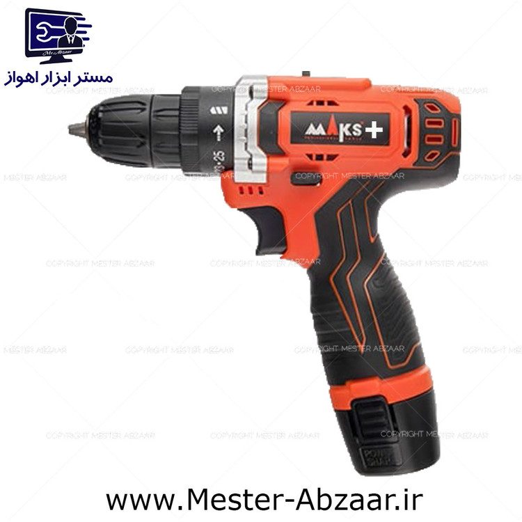 دریل پیچ بند شارژی با گارانتی مدل +DL1 مکس پلاس MAKS +
