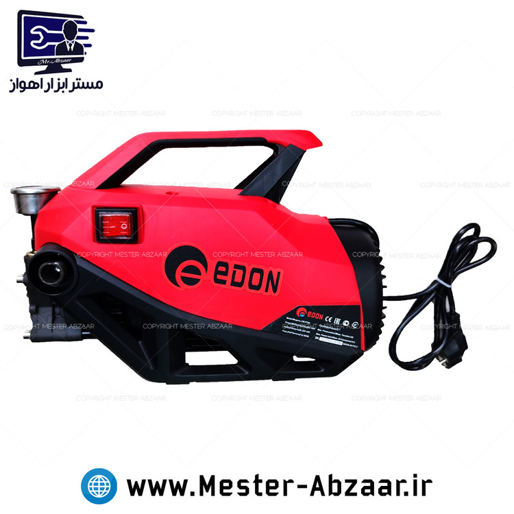 کارواش دینامی ادون 90 بار قرمز نیمه صنعتی جدید مدل EDON CM-PT90 NEW