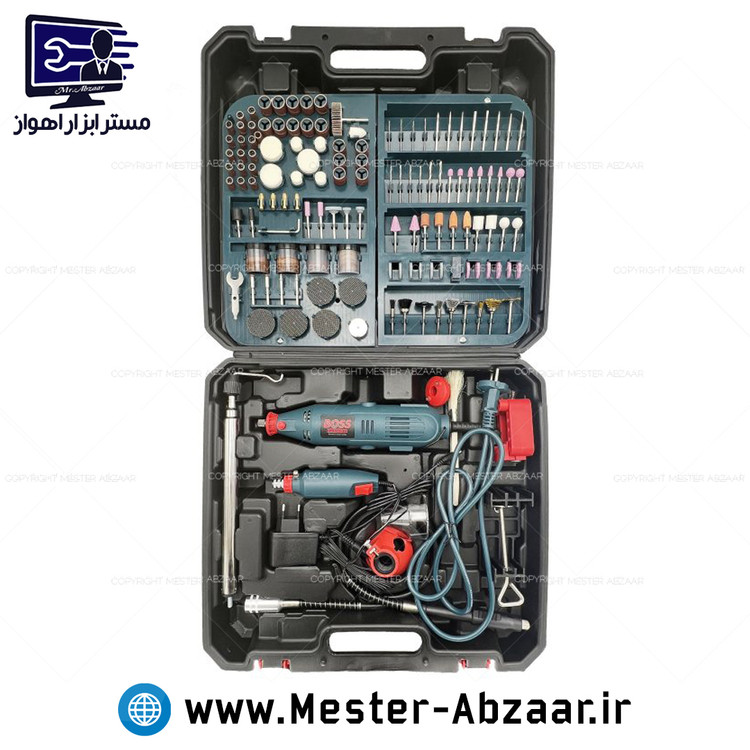 فرز انگشتی مینیاتوری حکاکی باس دو موتوره 366 عددی مدل BOSS 366pcs