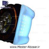چراغ قوه چند کاره دستی 20 وات پاور بانک مدل هاری HURRY.BOLT HB-6678C
