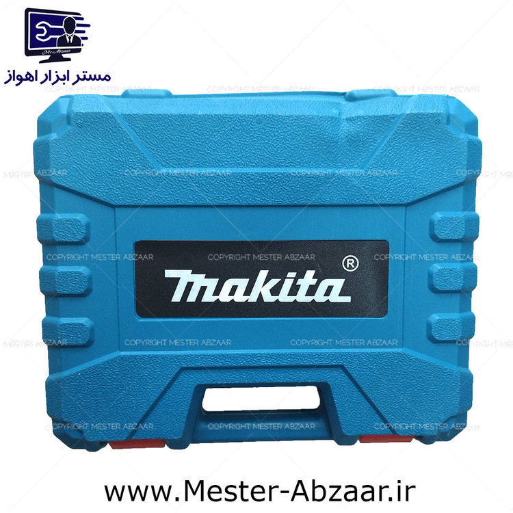 دریل شارژی 18 ولت ماکیتا دو باتری مدل MAKITA 18W