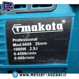 کیت شارژی براشلس 21 ولت طرح ماکیتا مدل MAKOTA 6608 مینی فرز دریل بکس تخریب سه کاره شارژی ماکوتا
