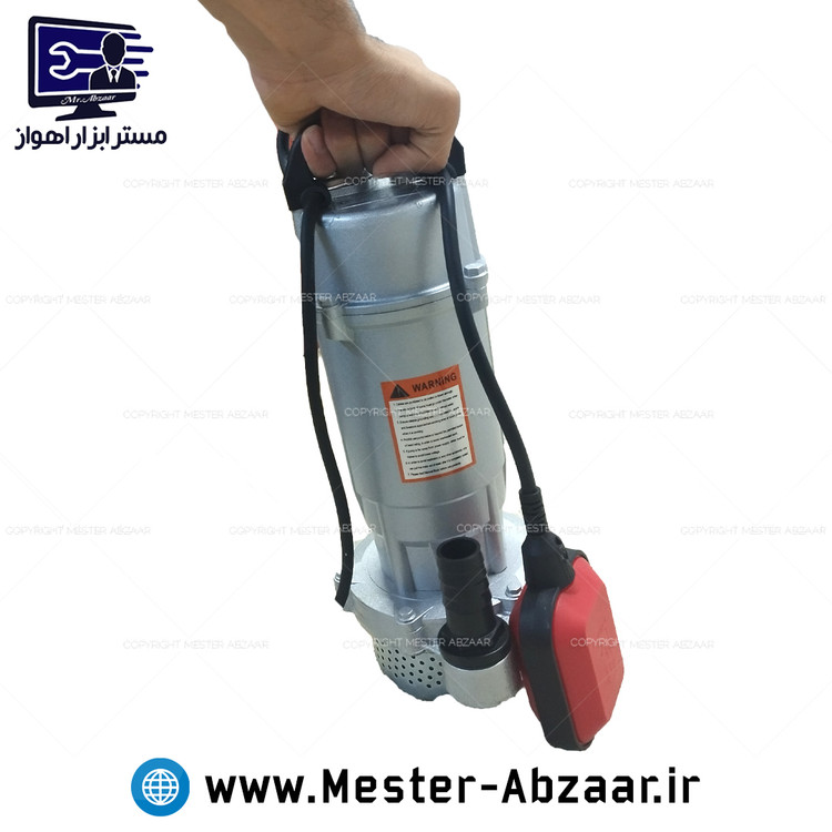 پمپ کف کش فلوتر 1 اینچ 17 متری 370 وات ادون مدل EDON QDX1.5-17-0.37F