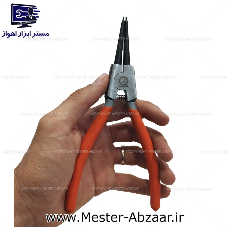 ست انبر خار جمع کن و باز کن 4 تکه راست و کج 7 اینچ مدل جیان کوان jian quan 4pc