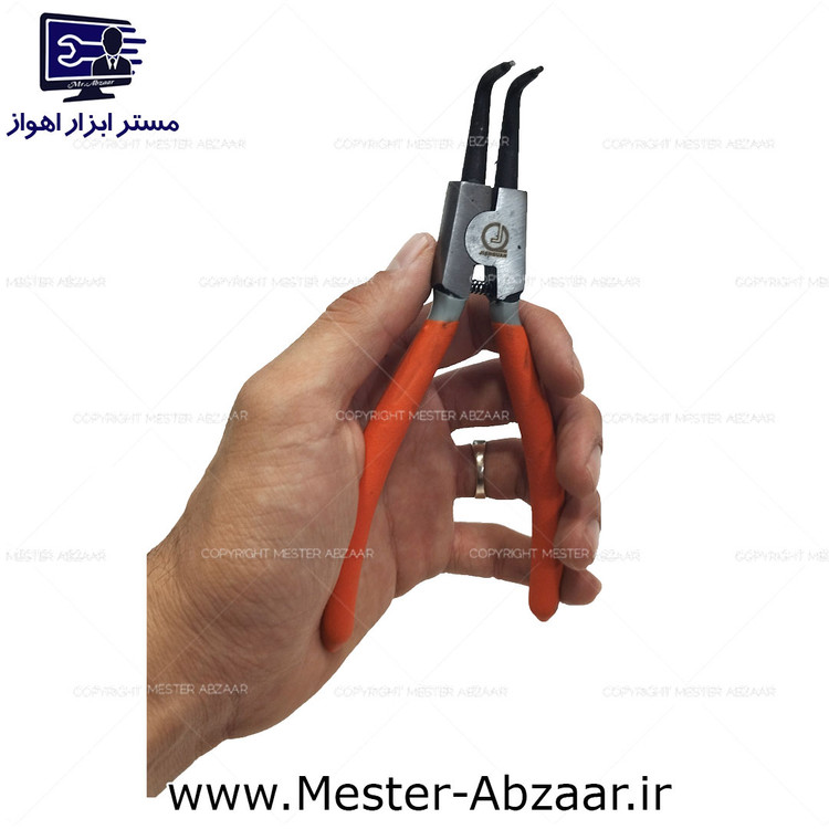 ست انبر خار جمع کن و باز کن 4 تکه راست و کج 7 اینچ مدل جیان کوان jian quan 4pc