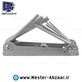 ست آلن 8 تکه آچار زینگتای مدل XINGTAI XT-1515