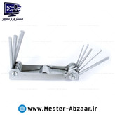 ست آلن 8 تکه آچار زینگتای مدل XINGTAI XT-1515