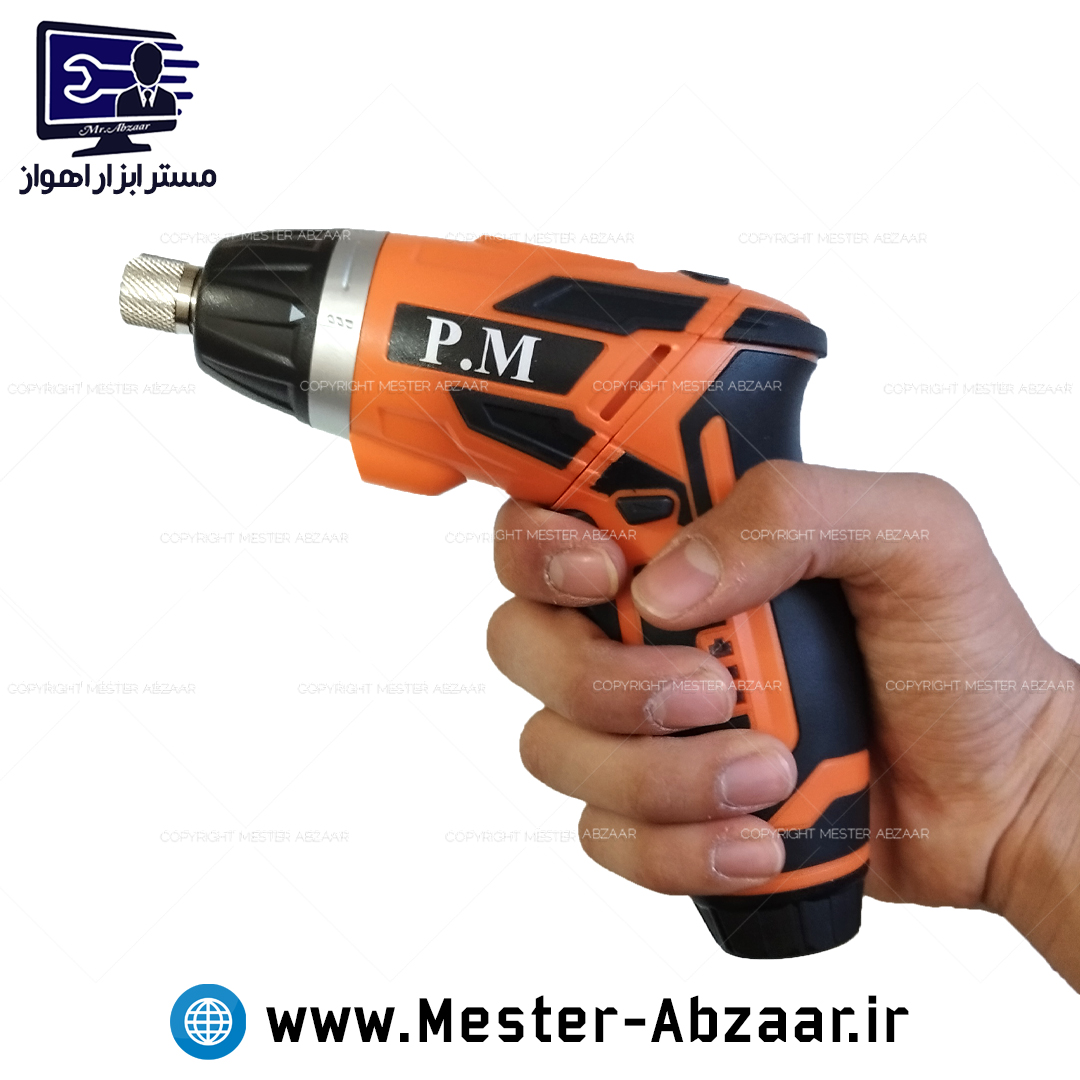 دریل پیچ بند تاشو با لوازم و گارانتی آنکور 3.6 ولت DM 3.6V anchor