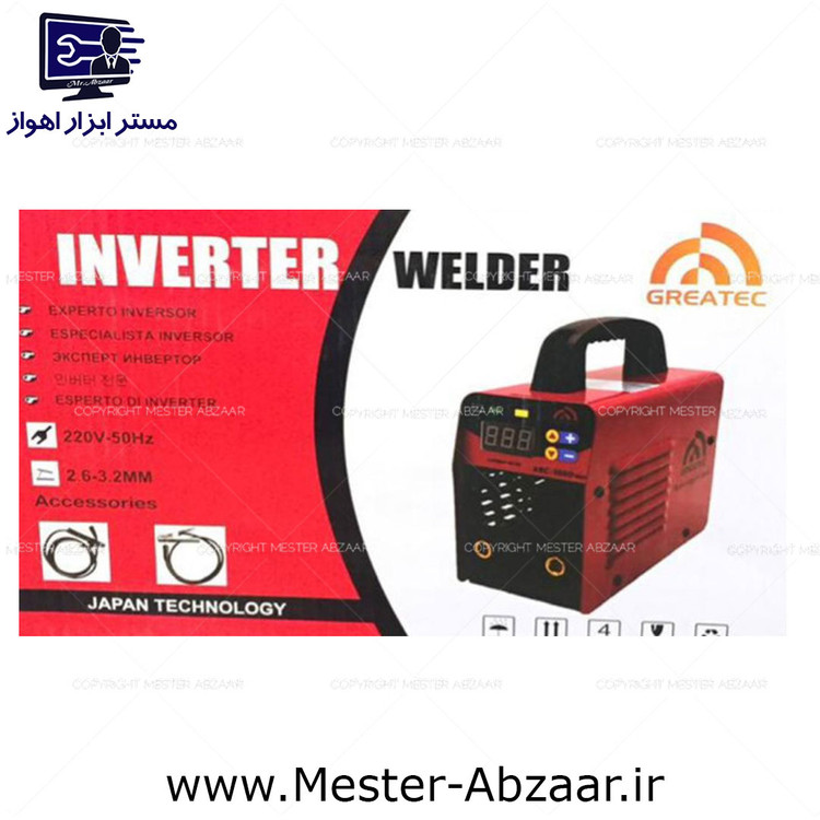اینورتر جوش آرک 300 گریتک مینی مدل GREATEC ARC-300D mini