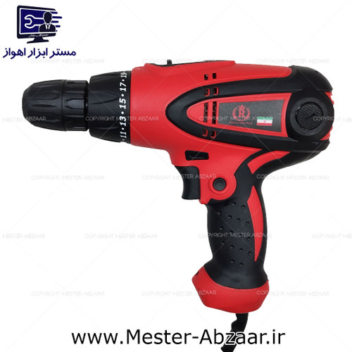 دریل پیچ گوشتی برقی 1000 دور ترکمتری رویال مکس ایران مدل ROYALMAX IRAN TORQUE DRILL