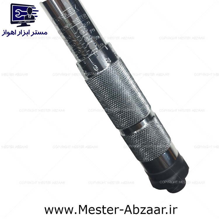 آچار ترکمتر جغجغه ای 40 تا 210 نیوتون 1/2 اینچ تقه ای مدل میکرومتر DR.MICROMETER