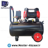 کمپرسور باد ۳۰ لیتری 1300 وات سایلنت دو سیلندر اینتیمکس جدید مدل INTIMAX 13701/30L