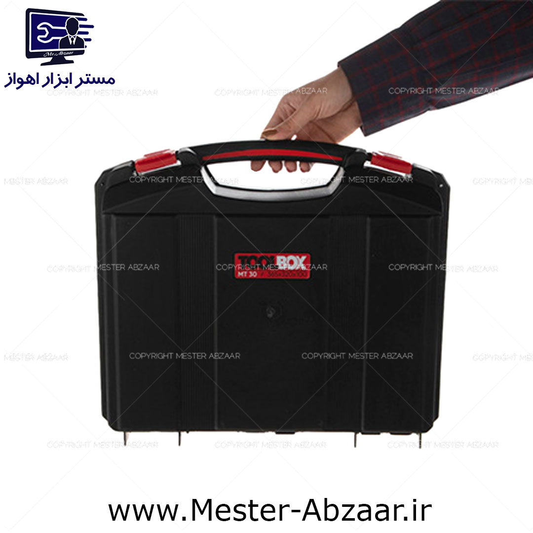 جعبه ابزار تول باکس خانگی پلاستیک فشرده مدل TOOL BOX MT-30