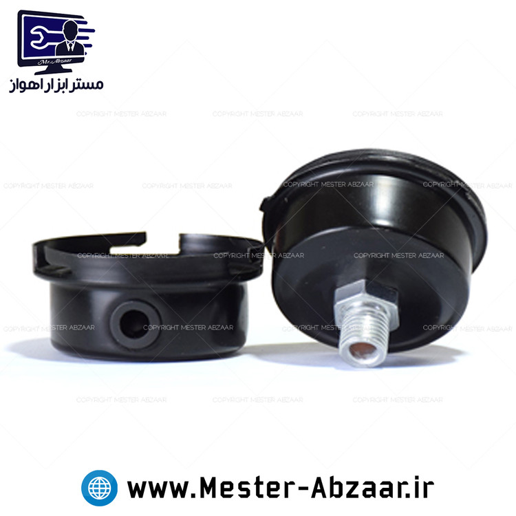فیلتر هوا فلزی کمپرسور باد سایلنت رزوه 1/4 مناسب پمپ های ادون، باس، اینتیمکس و.. مدل filter metal