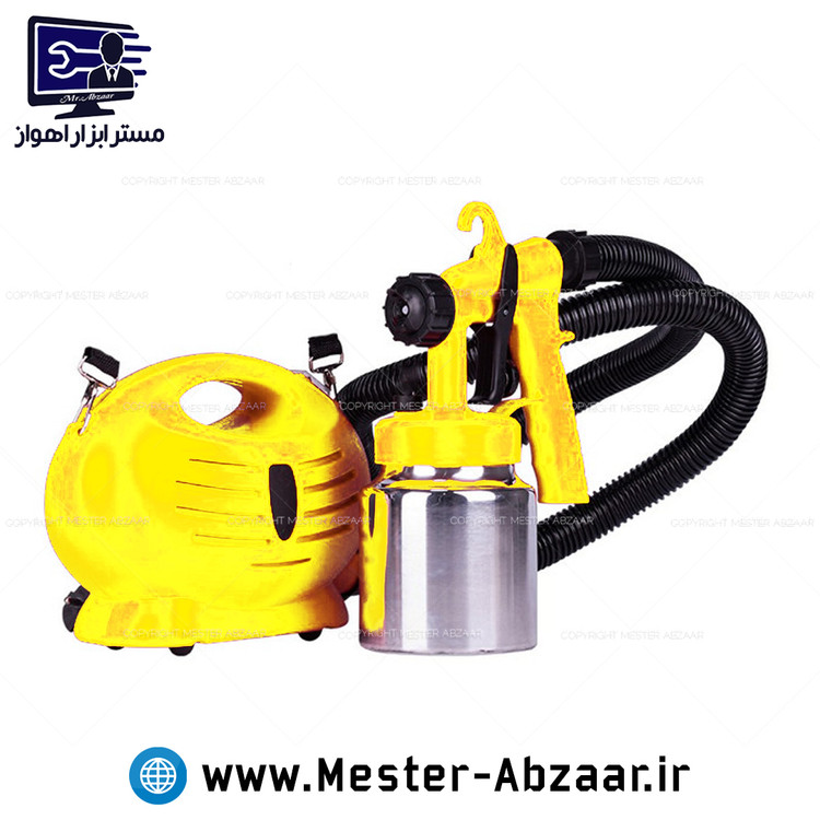 پیستوله رنگ خرطومی 1500 وات برقی کربن مدل ED-PDS1808 پمپ دار CARBON