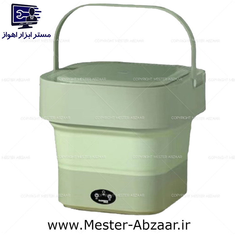 ماشین لباسشویی مسافرتی تاشو اتوماتیک قابل حمل مدل Rainbow