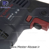 دریل و پیچ بند 10 میلی متر 400 وات سه نظام فلزی برقی توسن کد TOSAN 0100D