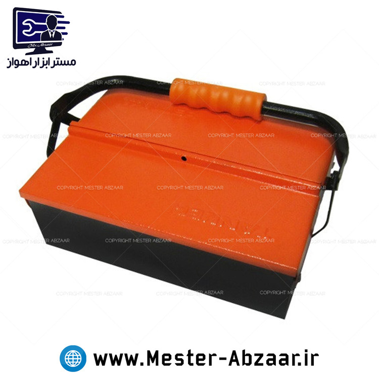 جعبه ابزار فلزی 30 سانتی یک طبقه ساخت ایران تنسر کیفیت بالا مدل TANSER 301