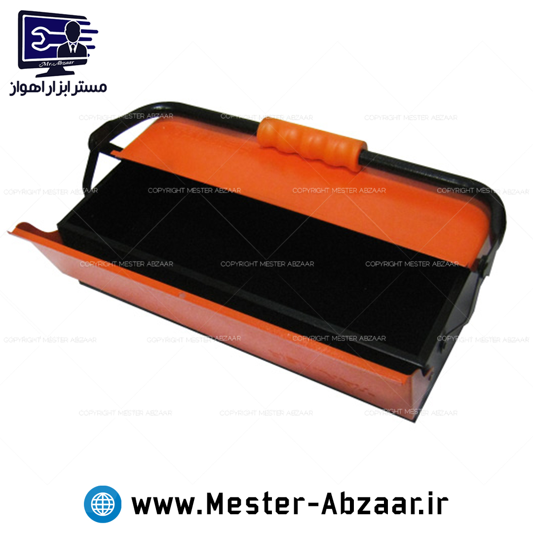 جعبه ابزار فلزی 40 سانتی یک طبقه ساخت ایران تنسر کیفیت بالا مدل TANSER 401