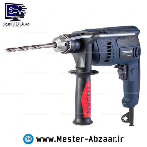 دریل چکشی 13 میلی متری 750 وات توسن با گارانتی مدل TOSAN 0022D