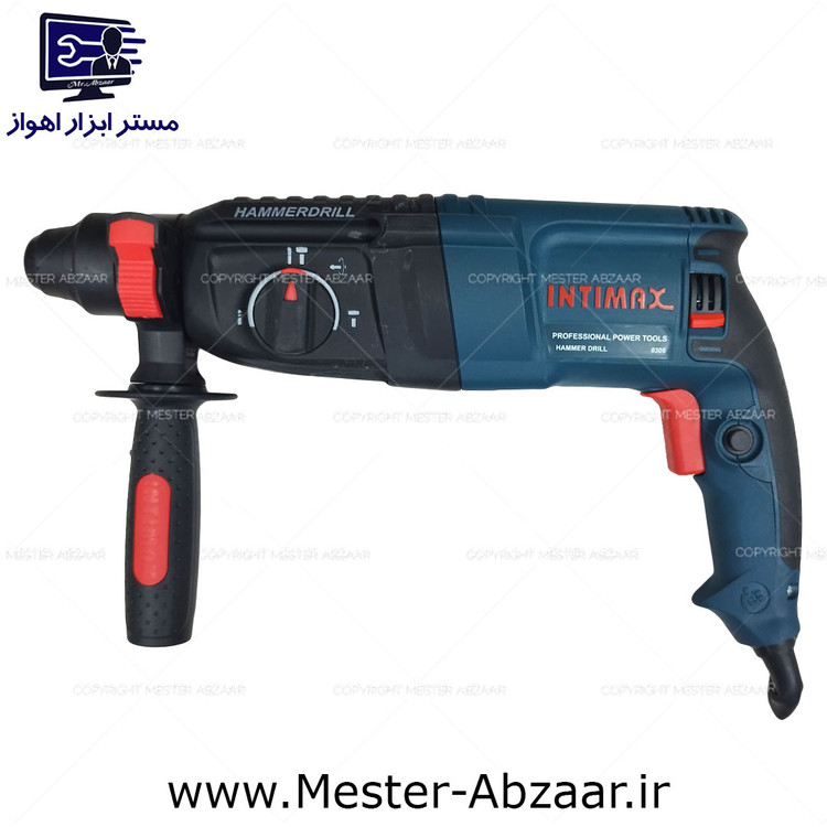 دریل تخریب بتن کن 26 میلی متری 3000 وات سه کاره اینتیمکس سه کیلویی اینتی مکس مدل INTIMAX 0306