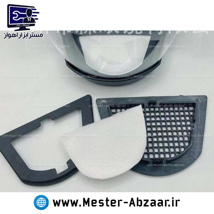 کلاه ضد آفتاب موتور سیکلت ماسک نقاب دودی آمازون شیلد محافظ ضد گرد و غبار مدل 2826 amazon