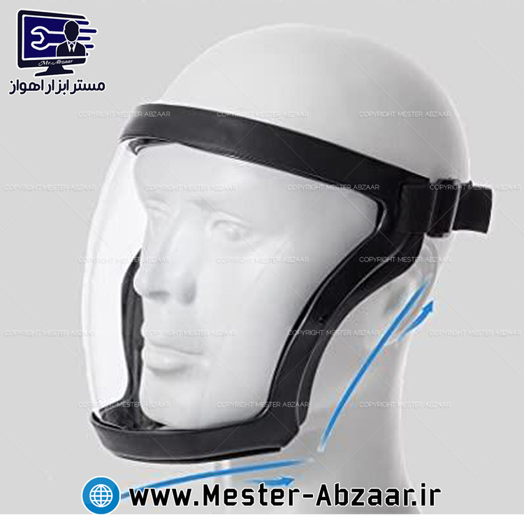 کلاه ضد آفتاب موتور سیکلت ماسک نقاب دودی آمازون شیلد محافظ ضد گرد و غبار مدل 2826 amazon